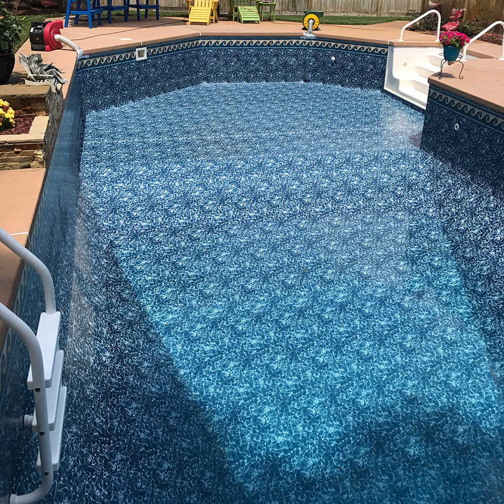 Pool Liner Reset After Chesapeake Virginia - Atlantic Leak Detection